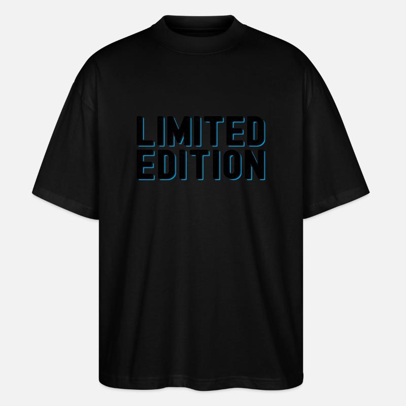 Limitierte Auflage - Stanley/Stella Oversized Unisex Bio T-Shirt Blaster 2.0 - Schwarz