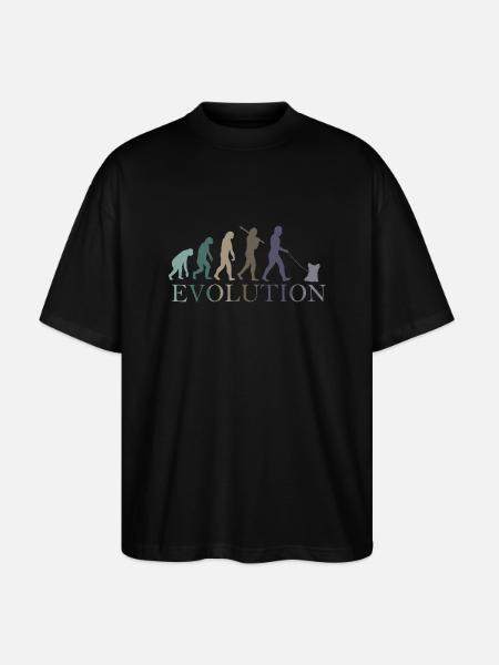 EVOLUTION Yorkshire Terrier - Stanley/Stella Oversized Unisex Bio T-Shirt Blaster 2.0 - Schwarz