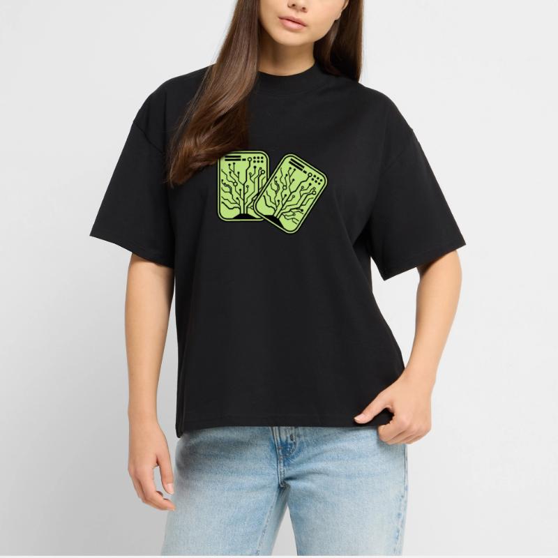 Micro Chip 2 Stanley/Stella Oversized Unisex Organic T-shirt Blaster 2.0