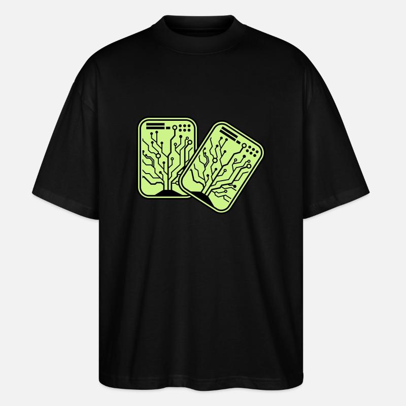 Micro-puce 2 - T-shirt bio Blaster 2.0 coupe oversize Stanley/Stella Unisexe - noir