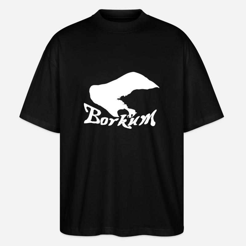 Bokum Tattoo - Stanley/Stella Oversized Unisex Bio T-Shirt Blaster 2.0 - Schwarz