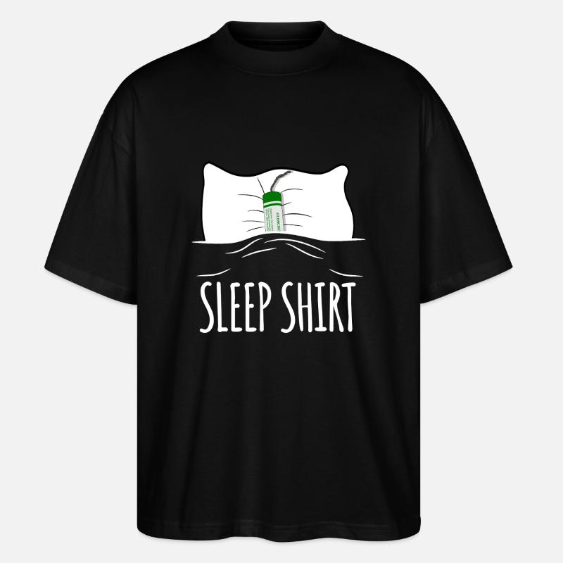Fireworks Late risers - Stanley/Stella Oversized Unisex Organic T-shirt Blaster 2.0 - black