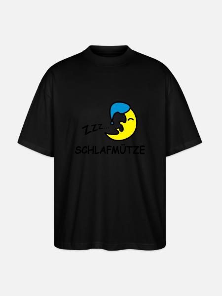 Endormi - T-shirt bio Blaster 2.0 coupe oversize Stanley/Stella Unisexe - noir