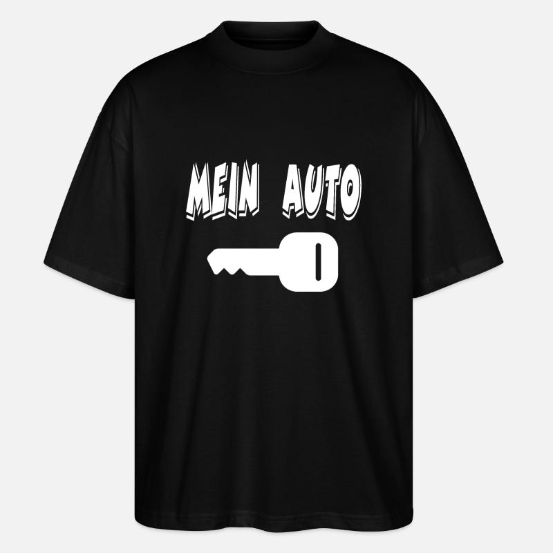 Auto - Stanley/Stella Oversized Unisex Bio T-Shirt Blaster 2.0 - Schwarz