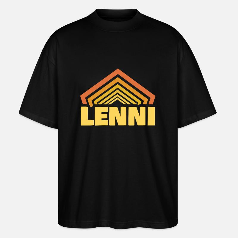 Lenni - Stanley/Stella Oversized Unisex Bio T-Shirt Blaster 2.0 - Schwarz