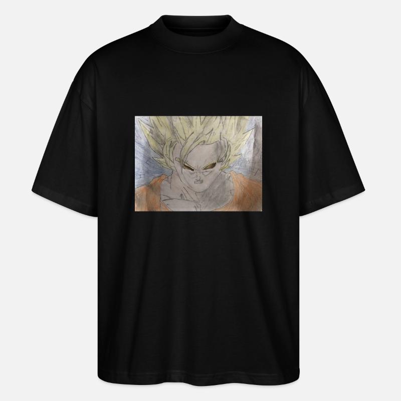 Gokustyle - T-shirt bio Blaster 2.0 coupe oversize Stanley/Stella Unisexe - noir