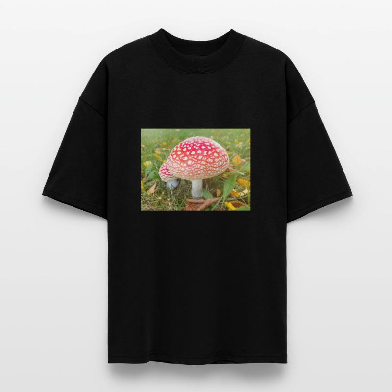 fly agaric also toadstool Stanley/Stella Oversized Unisex Organic T-shirt Blaster 2.0