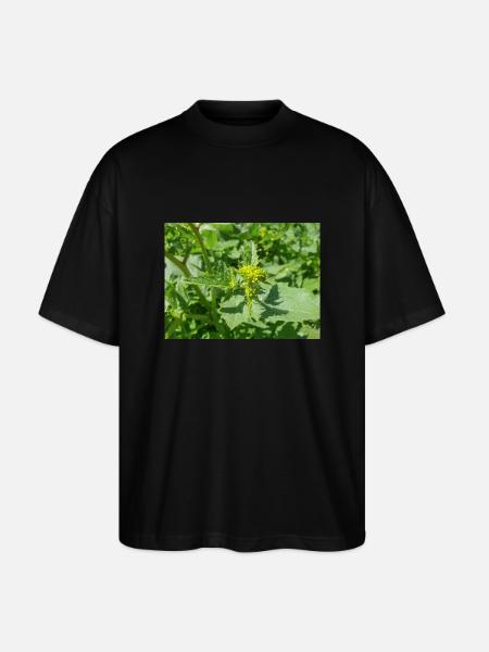 schwarzer Senf Rhamphosp - Stanley/Stella Oversized Unisex Bio T-Shirt Blaster 2.0 - Schwarz