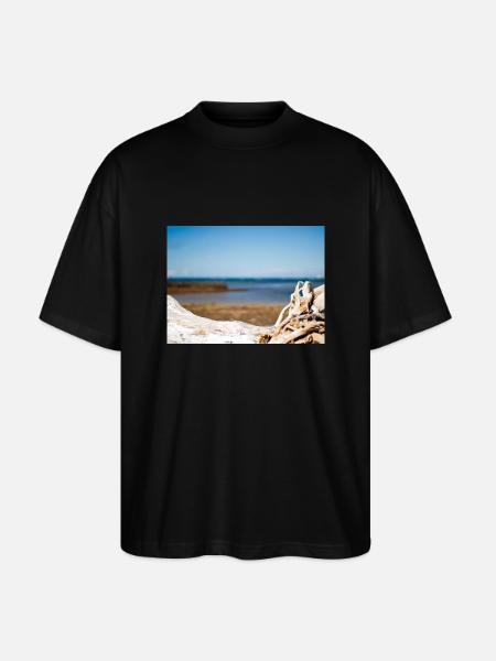 Beachlife - Stanley/Stella Oversized Unisex Bio T-Shirt Blaster 2.0 - Schwarz
