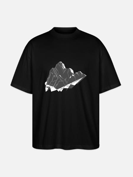 Moucherolle - T-shirt bio Blaster 2.0 coupe oversize Stanley/Stella Unisexe - noir