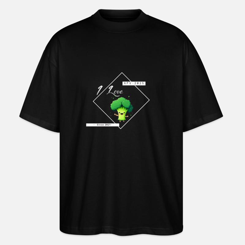 THEBROCO - Stanley/Stella Oversized Unisex Bio T-Shirt Blaster 2.0 - Schwarz