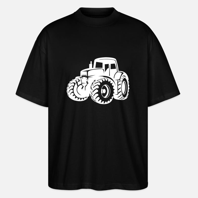 Traktor - Stanley/Stella Oversized Unisex Bio T-Shirt Blaster 2.0 - Schwarz