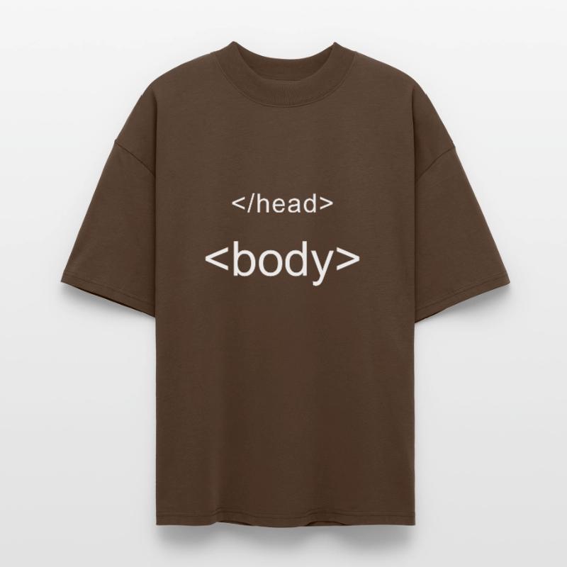 Programmer Shirt Programming Stanley/Stella Oversized Unisex Organic T-shirt Blaster 2.0