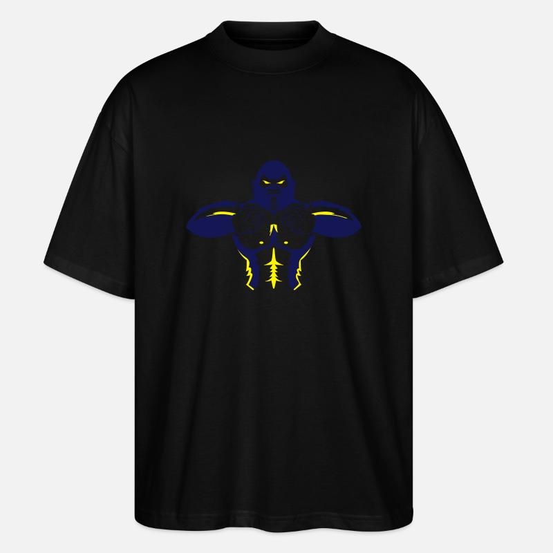 gorilla_2 - T-shirt bio Blaster 2.0 coupe oversize Stanley/Stella Unisexe - noir