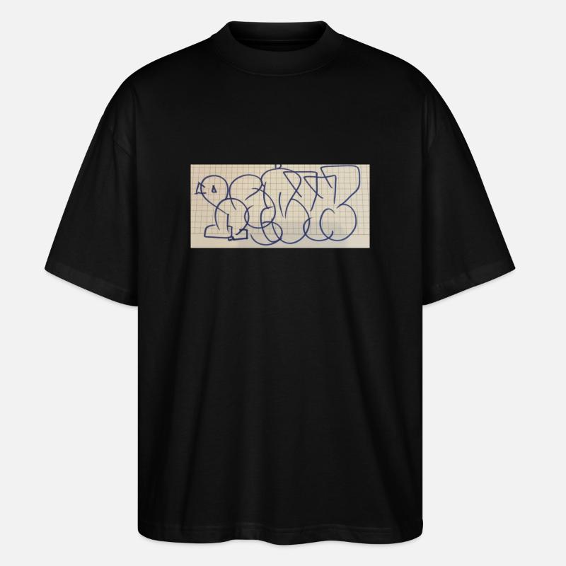 Vomir sur T-shirt - T-shirt bio Blaster 2.0 coupe oversize Stanley/Stella Unisexe - noir