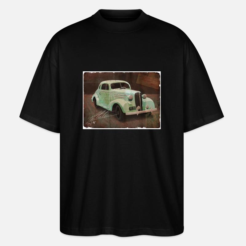 Oldtimer - Stanley/Stella Oversized Unisex Bio T-Shirt Blaster 2.0 - Schwarz