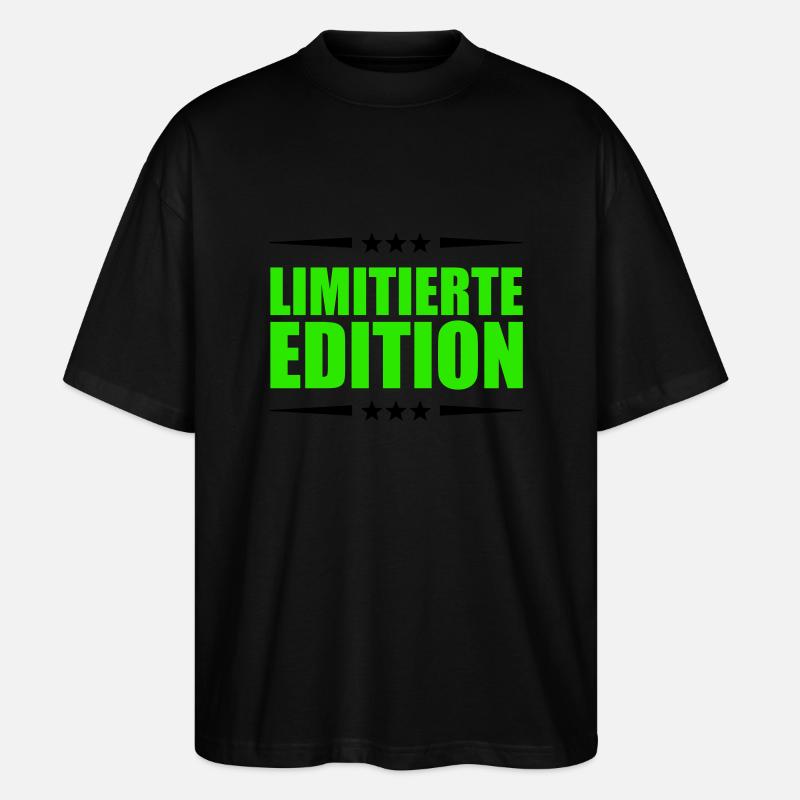 Édition limitée - T-shirt bio Blaster 2.0 coupe oversize Stanley/Stella Unisexe - noir
