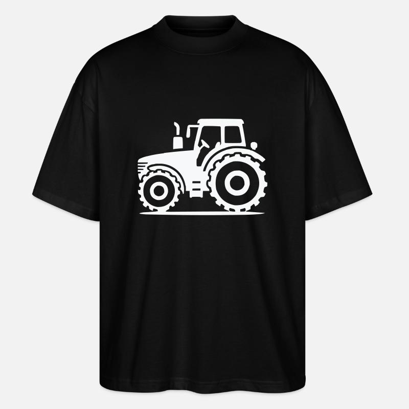 Tracteur - T-shirt bio Blaster 2.0 coupe oversize Stanley/Stella Unisexe - noir