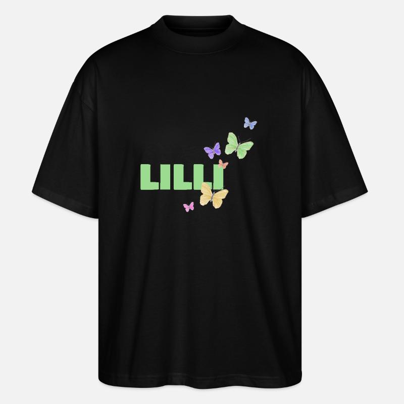Lilli - Stanley/Stella Oversized Unisex Bio T-Shirt Blaster 2.0 - Schwarz
