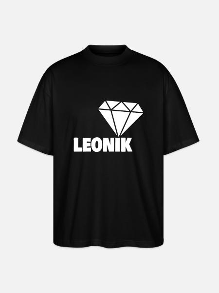 Cadeau pour Leonik - T-shirt bio Blaster 2.0 coupe oversize Stanley/Stella Unisexe - noir