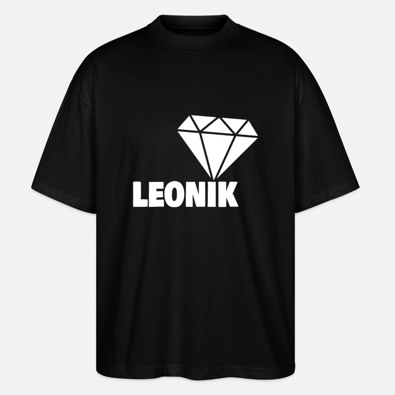 Cadeau pour Leonik - T-shirt bio Blaster 2.0 coupe oversize Stanley/Stella Unisexe - noir
