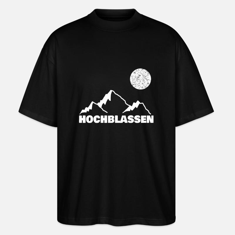 Cadeau pour Hochblassen - T-shirt bio Blaster 2.0 coupe oversize Stanley/Stella Unisexe - noir