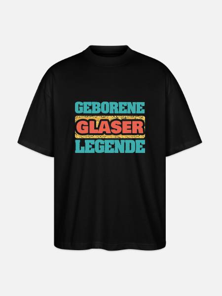 Gift for glaziers - Stanley/Stella Oversized Unisex Organic T-shirt Blaster 2.0 - black