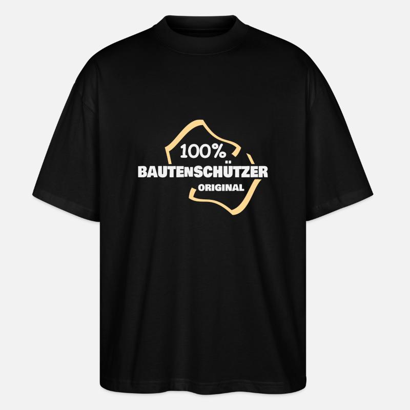 Building protector - Stanley/Stella Oversized Unisex Organic T-shirt Blaster 2.0 - black