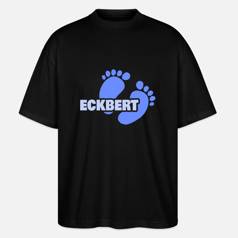 Cadeau pour Eckbert - T-shirt bio Blaster 2.0 coupe oversize Stanley/Stella Unisexe - noir
