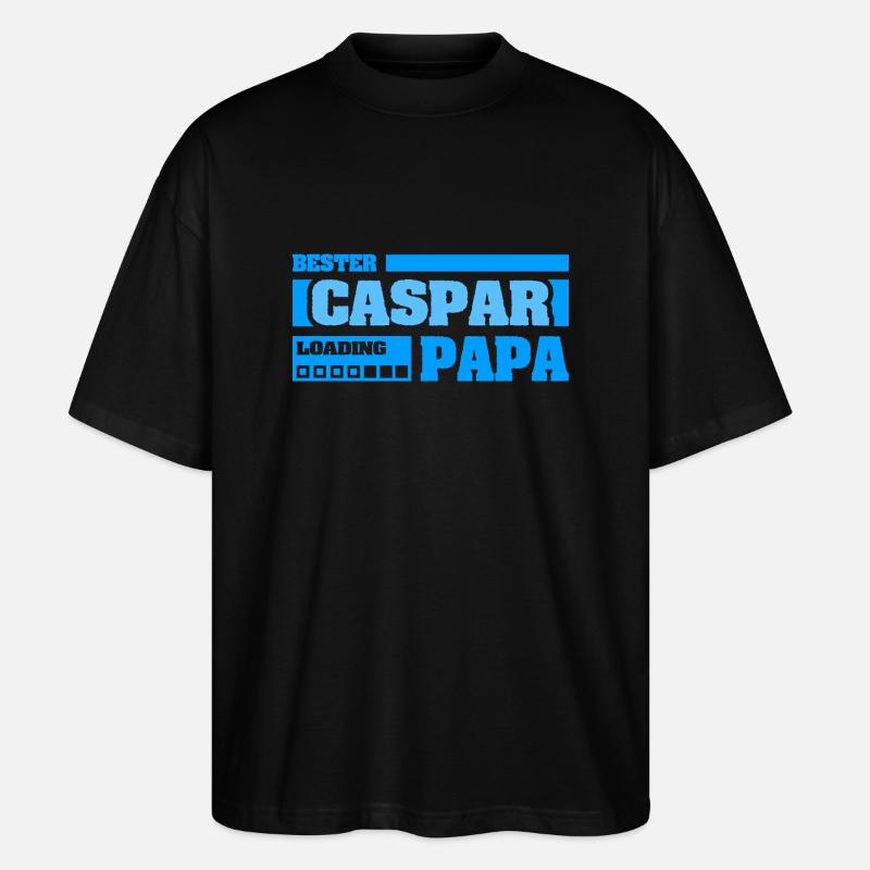 Caspar - Stanley/Stella Oversized Unisex Bio T-Shirt Blaster 2.0 - Schwarz