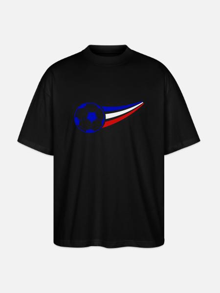 France Soccer - Stanley/Stella Oversized Unisex Organic T-shirt Blaster 2.0 - black