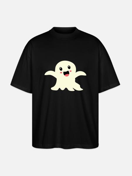 Ghost - Stanley/Stella Oversized Unisex Organic T-shirt Blaster 2.0 - black