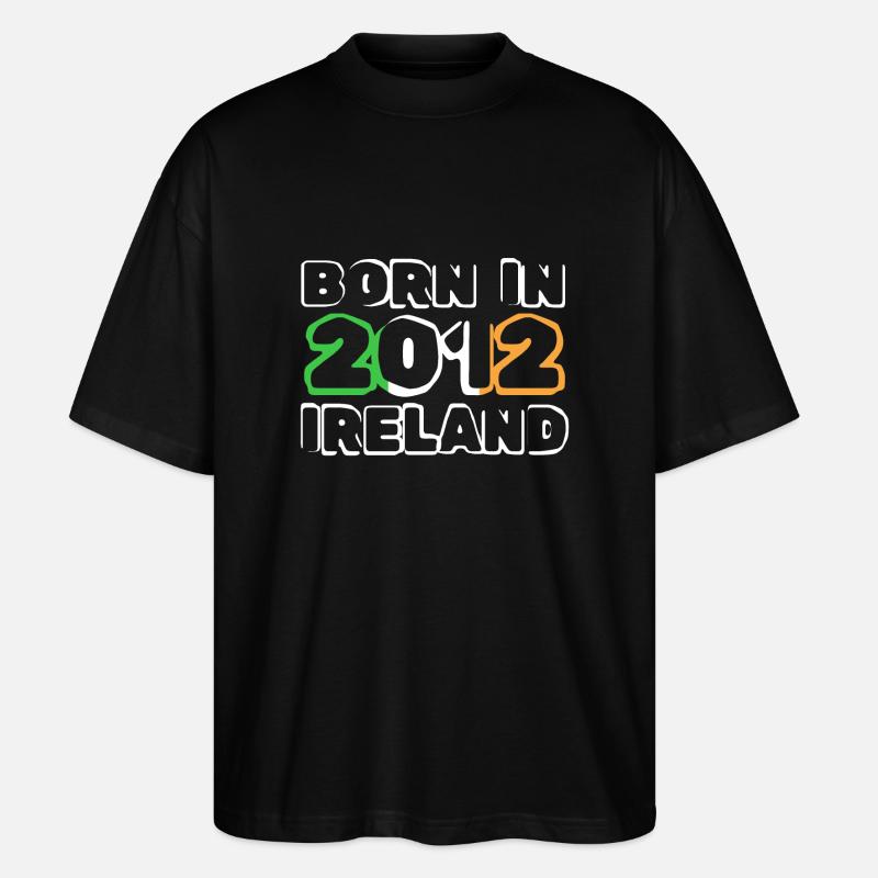 Ireland 2012 - Stanley/Stella Oversized Unisex Bio T-Shirt Blaster 2.0 - Schwarz