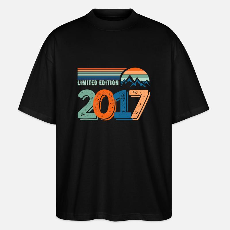 Limited edition 2017 - T-shirt bio Blaster 2.0 coupe oversize Stanley/Stella Unisexe - noir