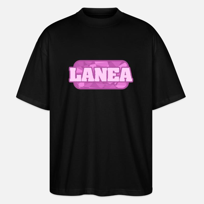 Lanea - Stanley/Stella Oversized Unisex Bio T-Shirt Blaster 2.0 - Schwarz