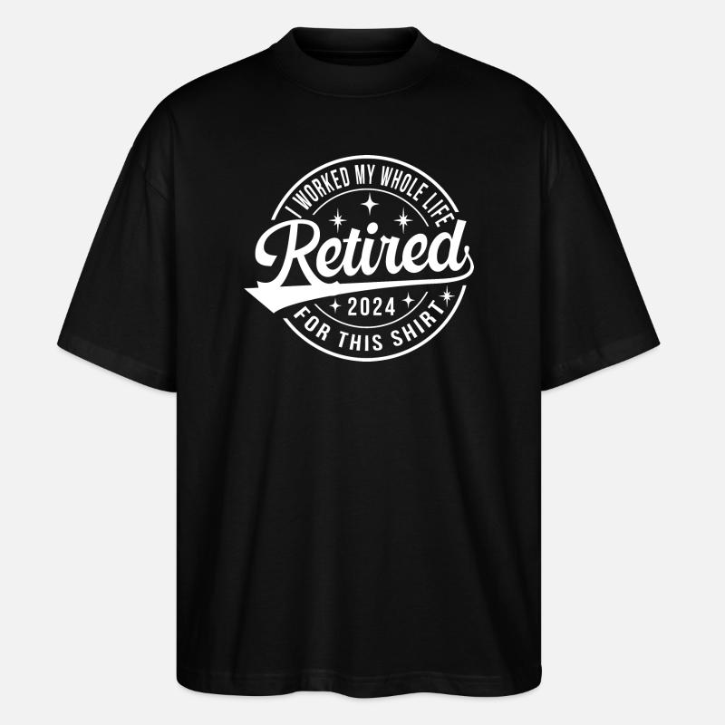 Retired 2024 - Stanley/Stella Oversized Unisex Organic T-shirt Blaster 2.0 - black