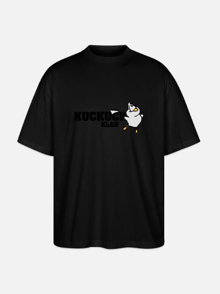 Kuckuck Klan - Stanley/Stella Oversized Unisex Bio T-Shirt Blaster 2.0 - Schwarz