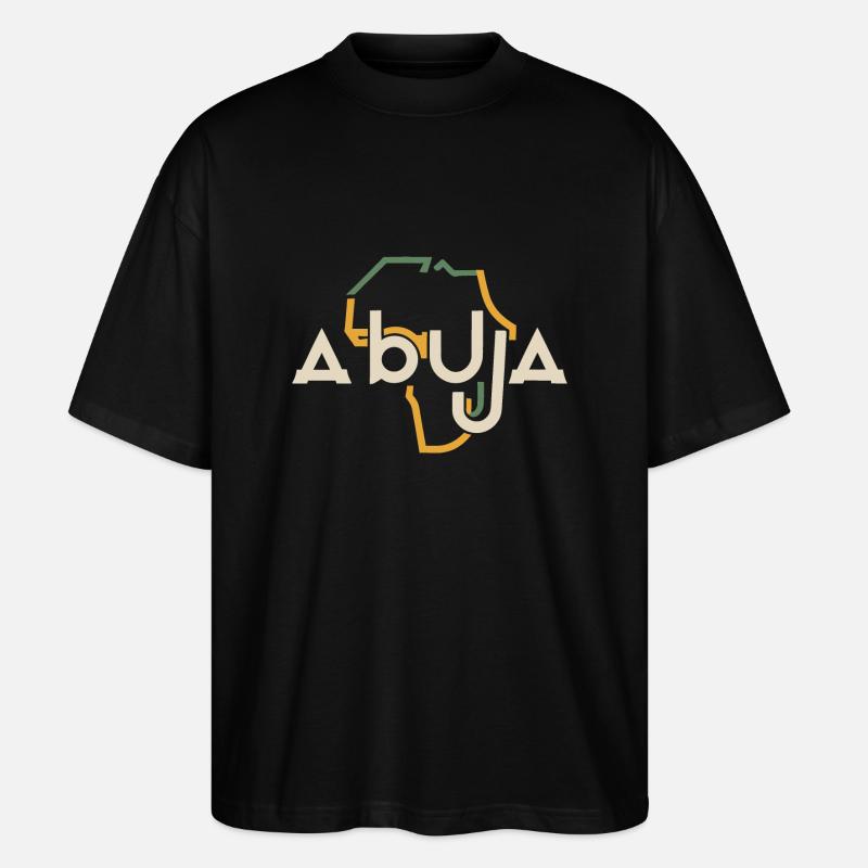 Abuja - T-shirt bio Blaster 2.0 coupe oversize Stanley/Stella Unisexe - noir