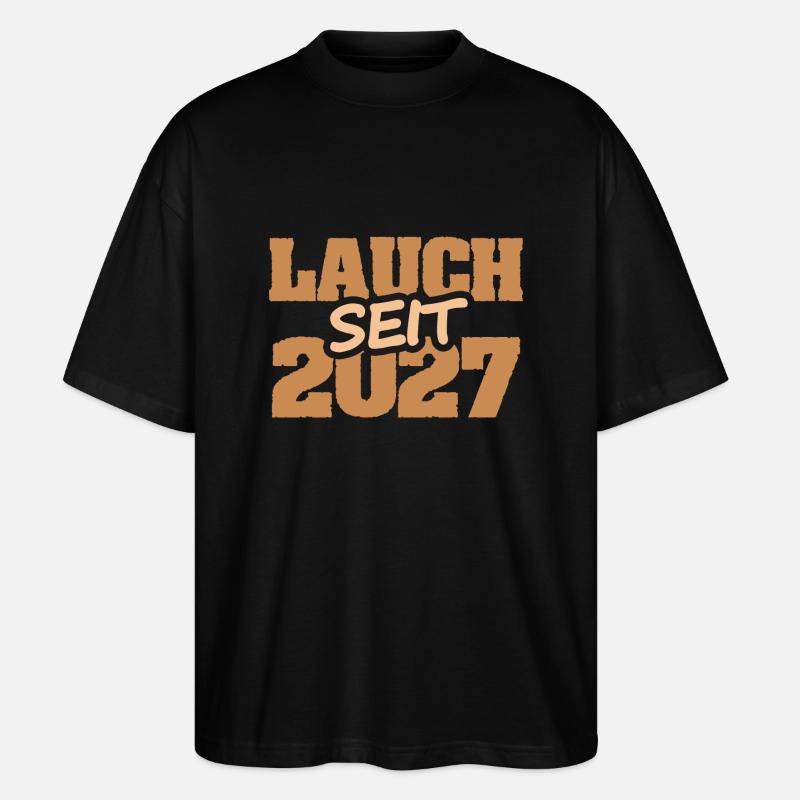 Chef 2027 - Stanley/Stella Oversized Unisex Bio T-Shirt Blaster 2.0 - Schwarz