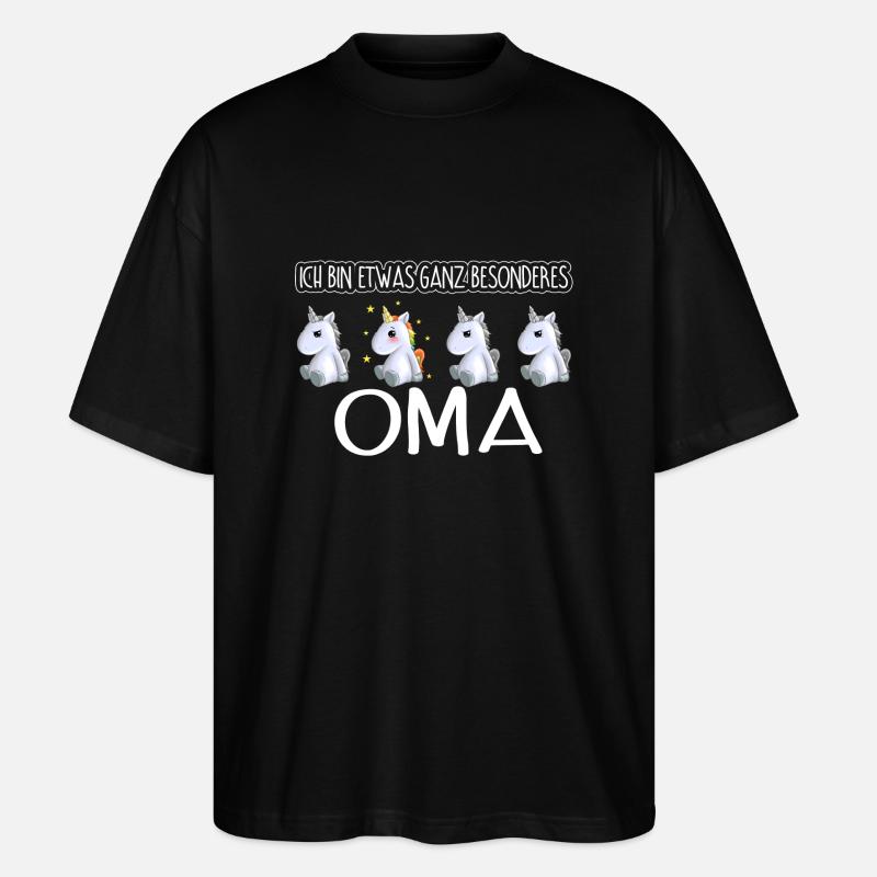 OMA - Toll - Stanley/Stella Oversized Unisex Bio T-Shirt Blaster 2.0 - Schwarz