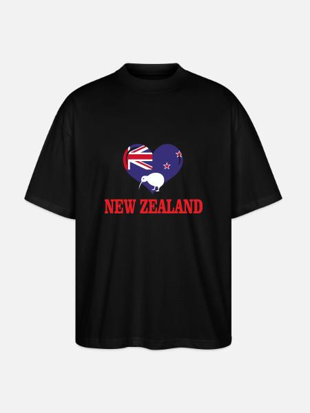 New Zealand - Stanley/Stella Oversized Unisex Bio T-Shirt Blaster 2.0 - Schwarz