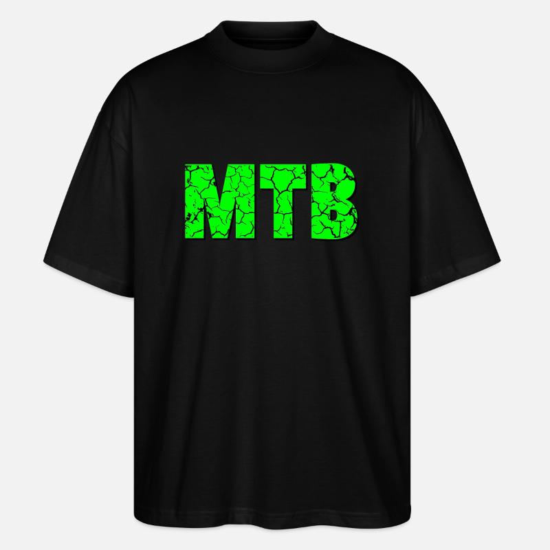 MTB - Stanley/Stella Oversized Unisex Bio T-Shirt Blaster 2.0 - Schwarz