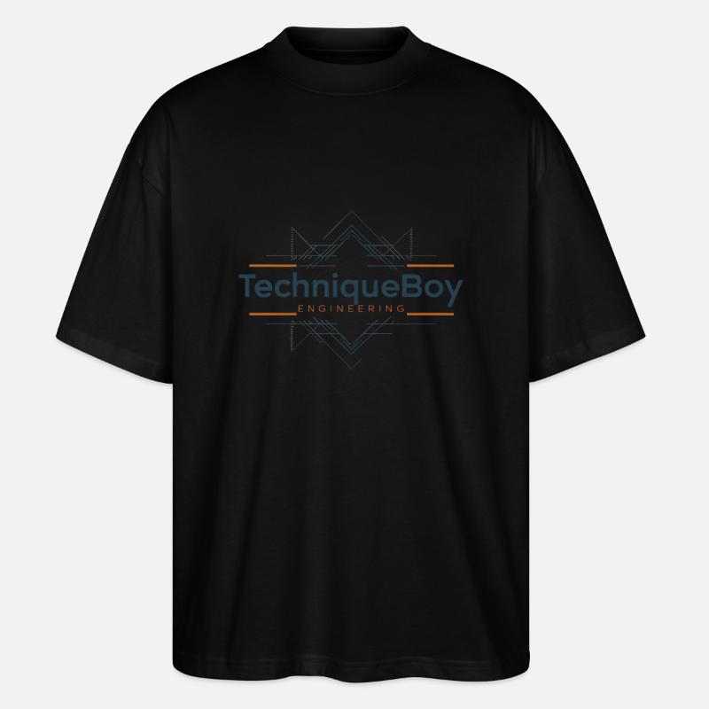 Technik - Stanley/Stella Oversized Unisex Bio T-Shirt Blaster 2.0 - Schwarz