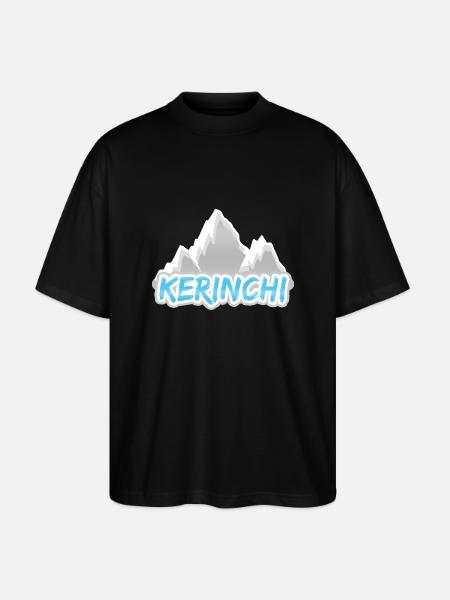 Mount Kerinchi - Stanley/Stella Oversized Unisex Organic T-shirt Blaster 2.0 - black
