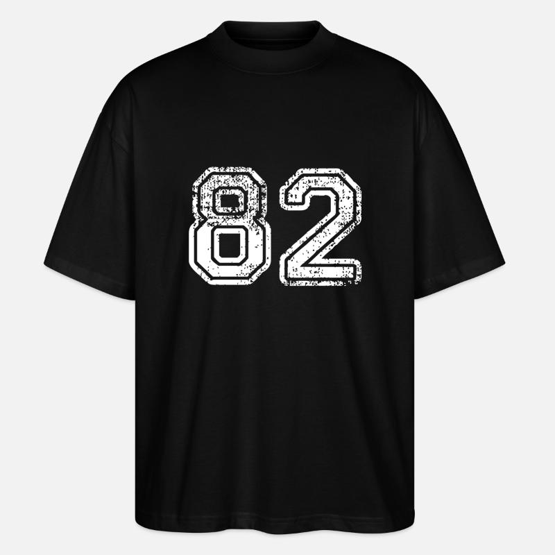 82 - Stanley/Stella Oversized Unisex Bio T-Shirt Blaster 2.0 - Schwarz