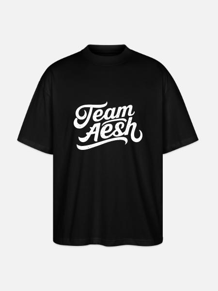Team Aesh cadeau - T-shirt bio Blaster 2.0 coupe oversize Stanley/Stella Unisexe - noir