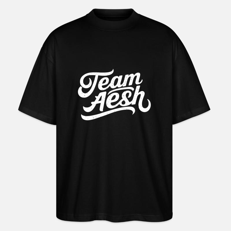 Team Aesh cadeau - T-shirt bio Blaster 2.0 coupe oversize Stanley/Stella Unisexe - noir