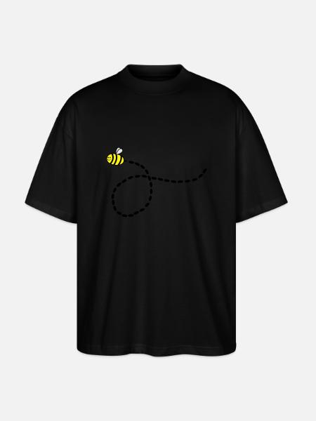 bee_01 - T-shirt bio Blaster 2.0 coupe oversize Stanley/Stella Unisexe - noir