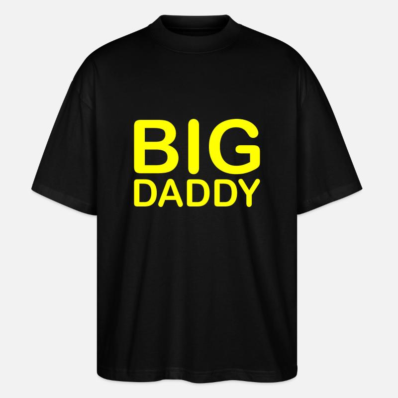 BIG DADDY - Stanley/Stella Oversized Unisex Bio T-Shirt Blaster 2.0 - Schwarz