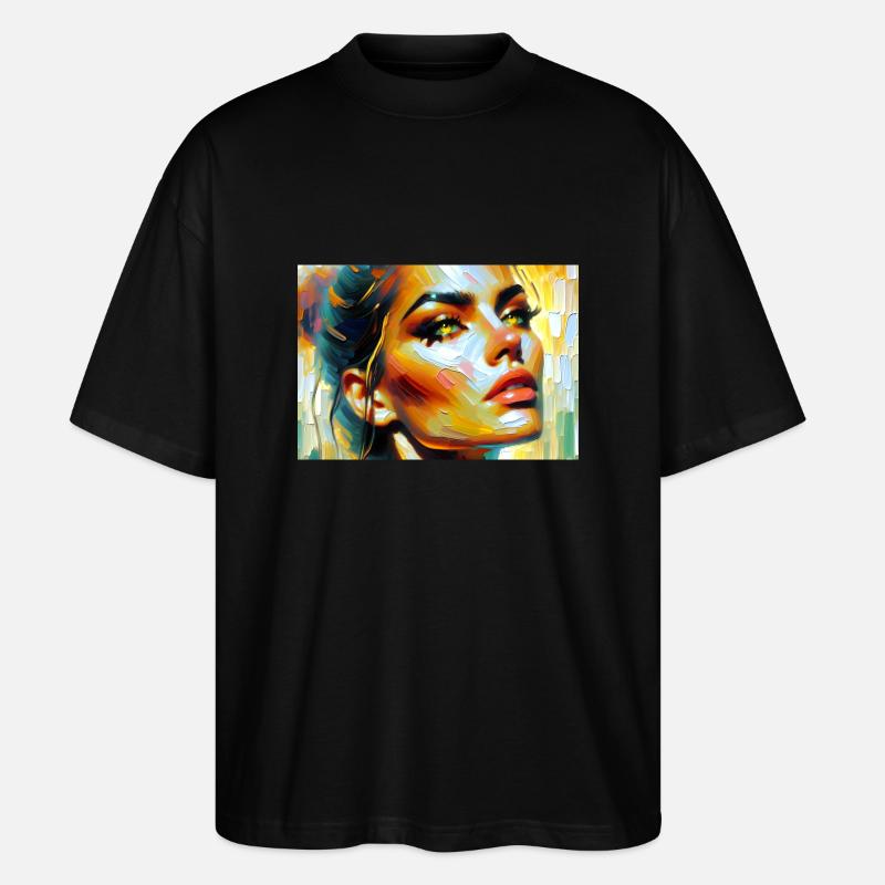 Sie... - Stanley/Stella Oversized Unisex Bio T-Shirt Blaster 2.0 - Schwarz